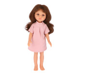 Boneca Amiga Carol Vestido Rosa/Pijama
